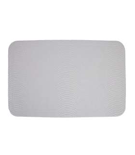 Lauamatt BOA 30x45cm, valge ussimuster