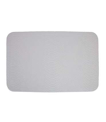 Lauamatt BOA 30x45cm, valge ussimuster