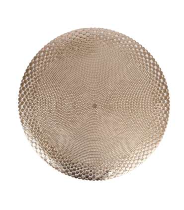Lauamatt BUBBLES D38cm, kuld