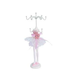 Ehete hoidja NATALIE roosa lühike kleit