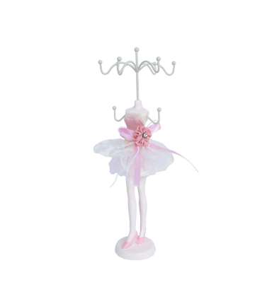 Ehete hoidja NATALIE roosa lühike kleit