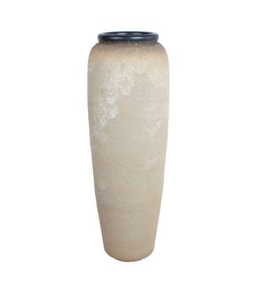 Põrandavaas TITAN STONE H120cm, beež, antiikne tekstuur, keraamika