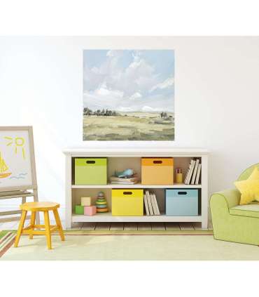 Масляная картина 60x60cm, летний пейзаж