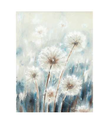 Õlimaal 60x80cm, lendlevad võililled