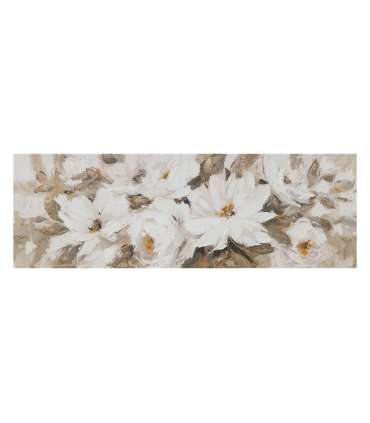 Õlimaal 50x150cm, valged õied