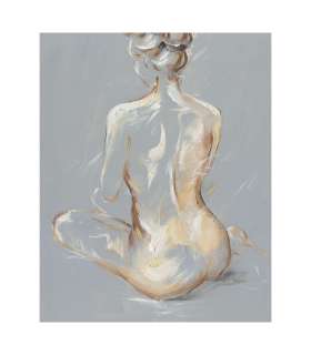 Õlimaal 80x100cm, istuv naine