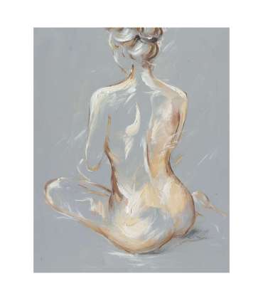 Õlimaal 80x100cm, istuv naine