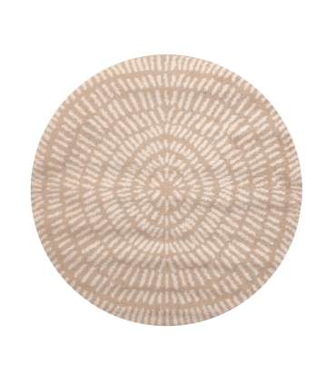 Vaip VELUTTO-1, D90cm, beež/valge