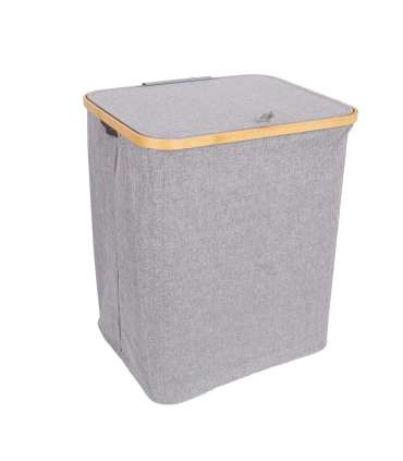 Pesukast MAX GREY 45x36xH54cm, helehall