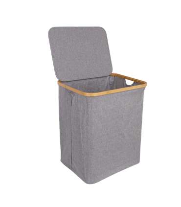 Pesukast MAX GREY 45x36xH54cm, helehall