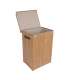 Pesukast MAX BAMBOO 40x30xH60cm, kaanega, bambusest