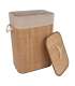 Pesukast MAX BAMBOO 40x30xH57cm, kaanega, bambusest