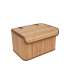 Kast MAX BAMBOO 33x23xH20cm, kaanega, bambusest