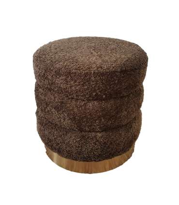 Tumba LAUREN D35xH38cm, pruun