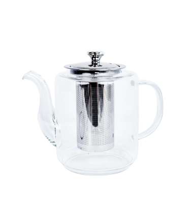 Teekann MANON 1,2L sõelaga, hõbedane