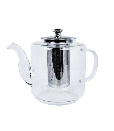 Teekann MANON 1.5L sõelaga, hõbedane