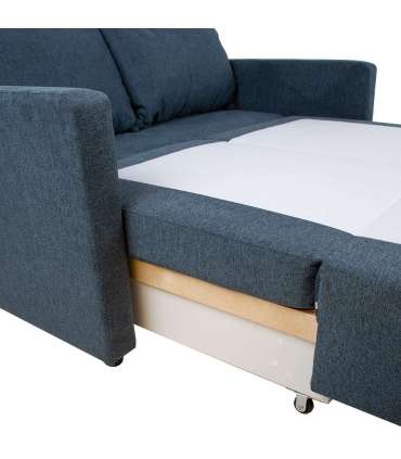 Diivanvoodi COLOGNE pesukastiga, tumesinine