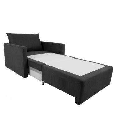 Кресло / кровать COLOGNE, 103x92x89см, темно-серый