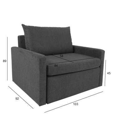 Tugitoolvoodi COLOGNE tumehall