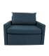 Кресло / кровать COLOGNE, 103x92x89см, темно-синий