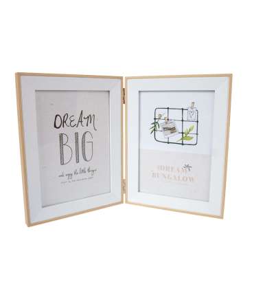 Pildiraam 2x BOOK, 10x15cm, hele