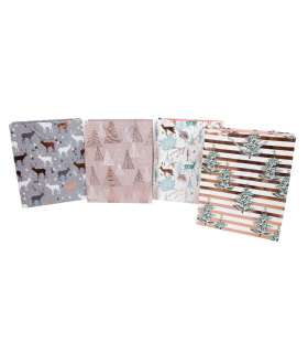 Подарочный пакет XMAS SPIRIT, 26x32x12см, микс