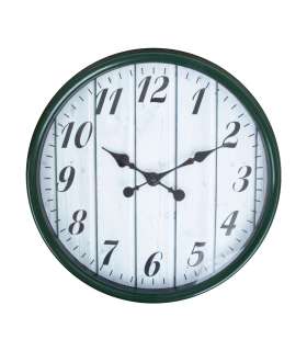 Seinakell BARRY D40cm, roheline/puidu pr