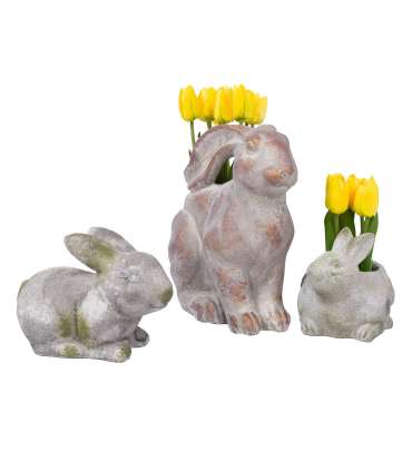 Lillepoti ümbris STONE 18x13xH14,5cm, jä