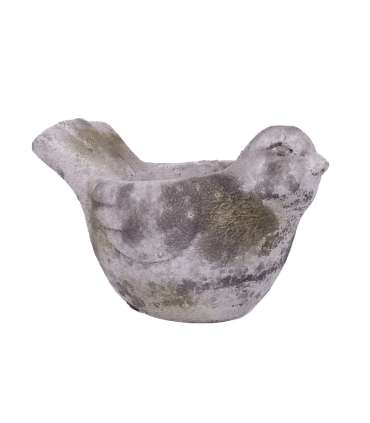 Lillepoti ümbris STONE 22x13,5xH14cm, lind