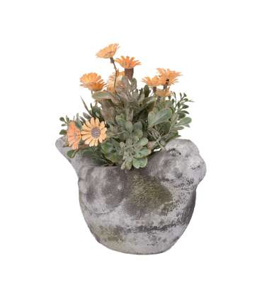 Lillepoti ümbris STONE 22x13,5xH14cm, li