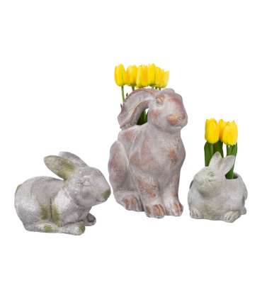 Lillepoti ümbris HOPSY 28,5x17,5xH27cm, jänes