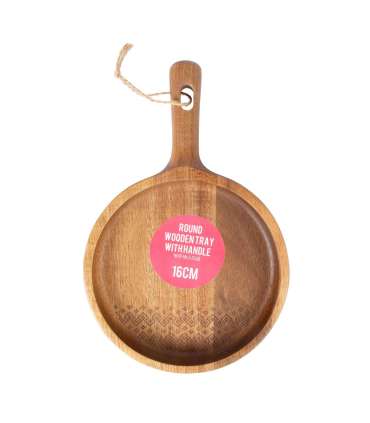 Alus ETNO WOOD 24x16cm, akaatsia