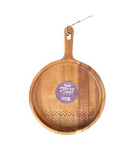 Alus ETNO WOOD 28x20cm, akaatsia