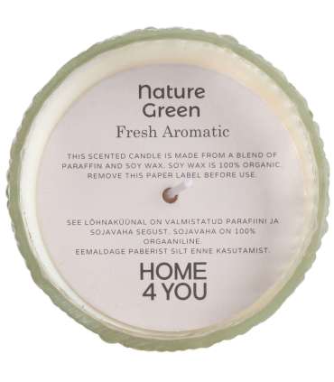 Küünal NATURE GREEN H7,5cm, Fresh Aromat