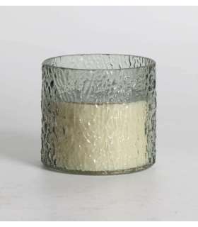 Lõhnaküünal klaasis NATURE GREEN H9cm, Evergreen