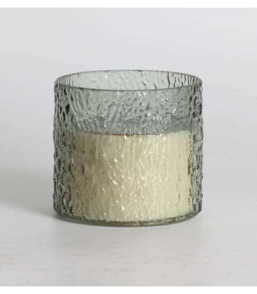 Lõhnaküünal klaasis NATURE GREEN H9cm, Evergreen