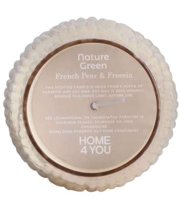 Küünal NATURE GREEN H10,8cm, French Pear