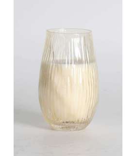 Lõhnaküünal klaasis NATURE GREEN H13,5cm, Fresh Aromatic