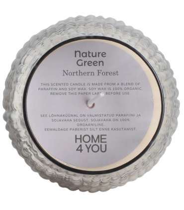 Küünal NATURE GREEN H13,5cm, Northern Fo