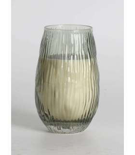 Lõhnaküünal klaasis NATURE GREEN H13,5cm, Evergreen