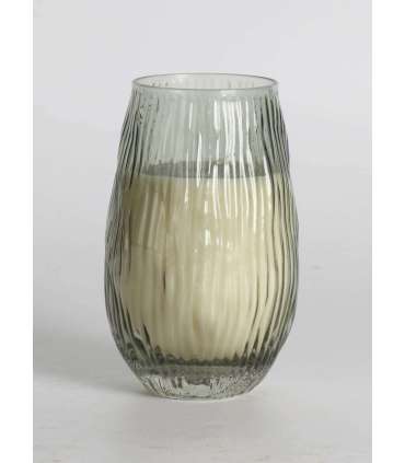 Lõhnaküünal klaasis NATURE GREEN H13,5cm, Evergreen