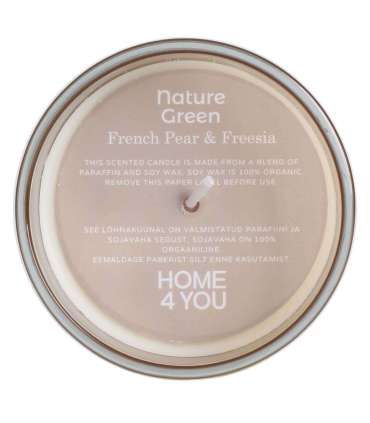 Küünal NATURE GREEN H9,5cm, French Pear 