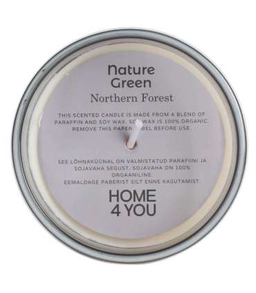 Küünal NATURE GREEN H9,5cm, Northern For