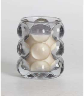 Lõhnaküünal klaasis NATURE GREEN H9,2cm, Northern Forest