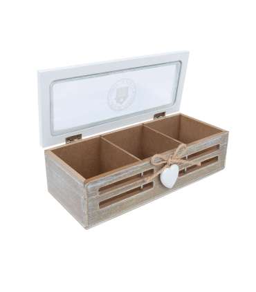 Teekarp HAZEL 24x10xH7cm, beež