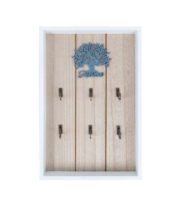 Võtmekapp HAZEL 20xH30cm, sinine puu