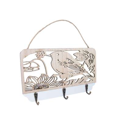 Nagi HAZEL 23xH14cm 3-konksu, lind