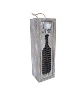 Karp veinipudelile HAZEL 11x10xH34cm