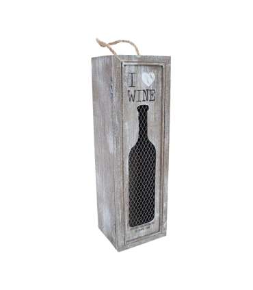 Karp veinipudelile HAZEL 11x10xH34cm