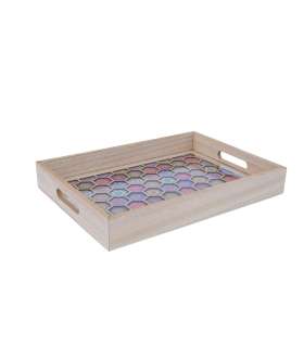 Kandik HAZEL 35x25cm, värviline muster